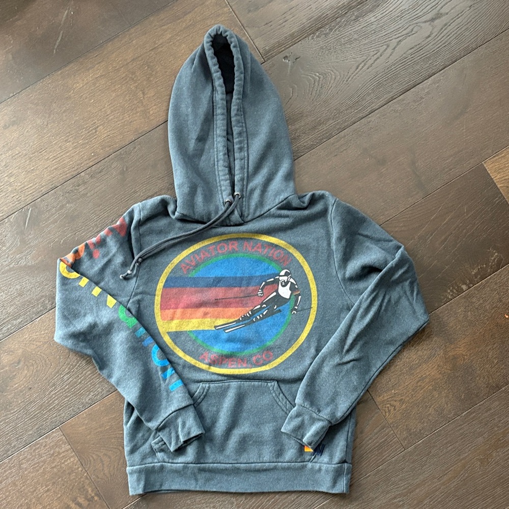 Aviator Nation dark grey Hoodie